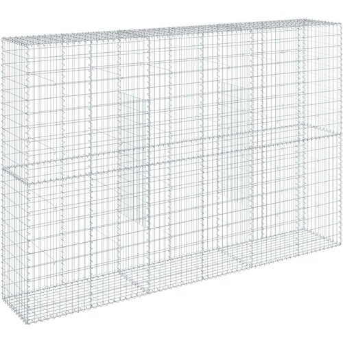  Gabionska ko&amp;scaron;ara s poklopcem 300x50x200 cm pocinčano željezo Slike