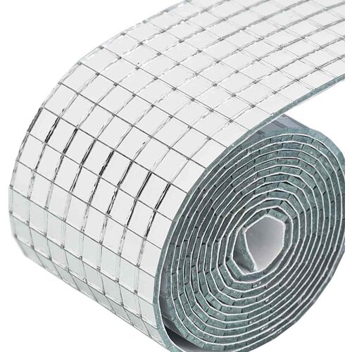  Mozaična ogledalo pločica 3 pcs Srebrno 100 x 4 cm Stakl Slike