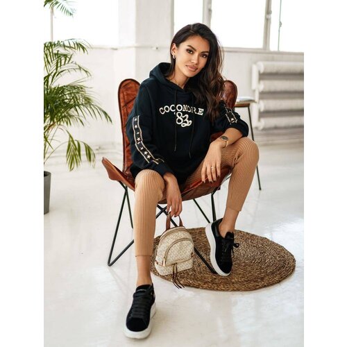 Cocomore black sweatshirt cmgBZ1112.R21 Slike