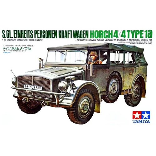 Tamiya s.Gl. Einheits Personen Kraftwagen Horch 4X4 Type 1a, (21287532) Cene