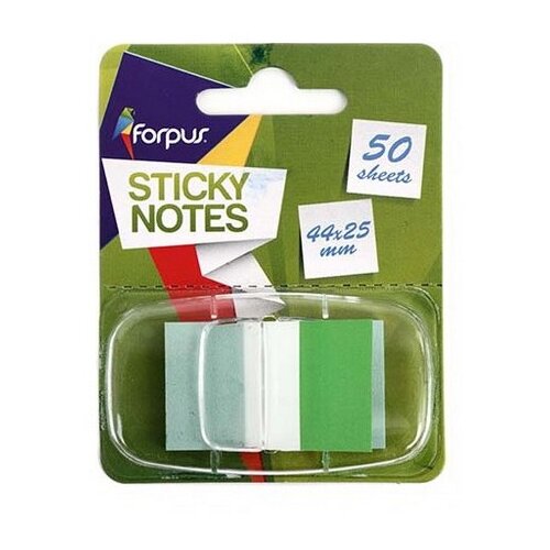  Samoljepivi označivači Forpus 44 x 25 mm, , Zelena Slike