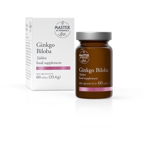 Master of Pharmacy Ginkgo Biloba, 60 tableta Cene