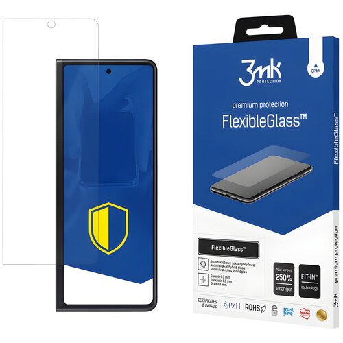  Za&amp;scaron;čitno hibridno steklo 3mk FlexibleGlass za Samsung Galaxy Z Fold 3 - Prozorno KP20515 Slike