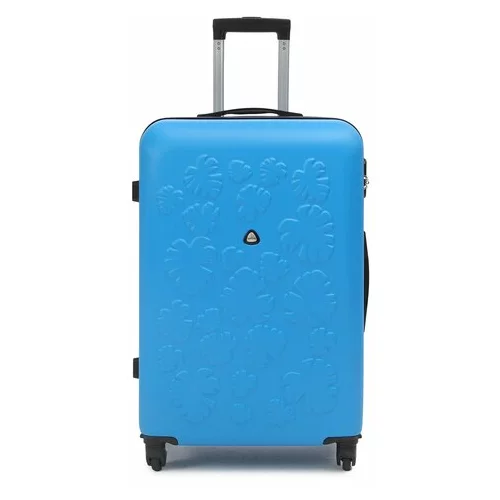 Semiline Velik trdi kovček T5570-5 Modra