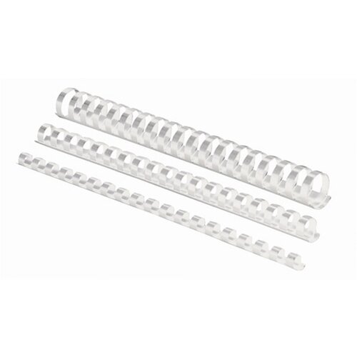 Fellowes plastične špirale 10 mm, bela (za 41-55 listov), 100 kosov Cene