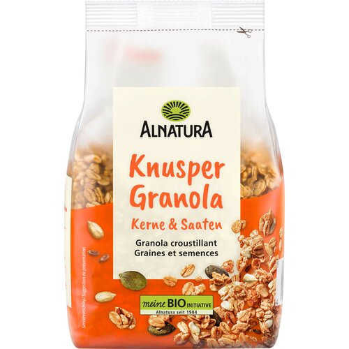 Alnatura Bio hrustljava granola z jedrci in semeni - 350 g Cene