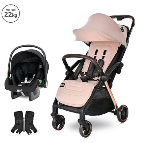Lorelli KOLICA ZA BEBE LORET AUTOFOLD (22KG MAX) - BEIGE Cene