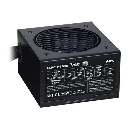 MS Industrial napajanje core M850B ATX3.1 Cene