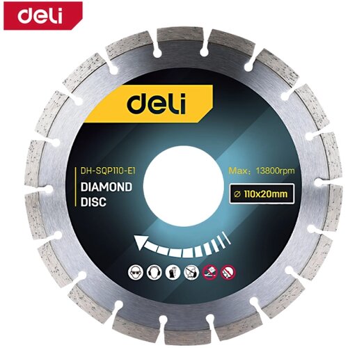 DIJAMANTSKA SEGMENTNA REZNA PLOČA DELI 110MM EDH-SQP110-E1 Slike