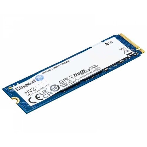 Kingston SSD 2TB KIN NV3 PCIe M.2 2280 NVMe SNV3S/2000G, (01-0001375229) Slike