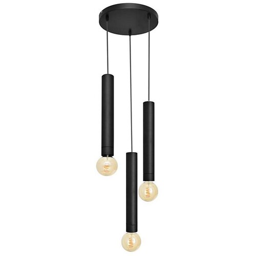  Visilica na sajli TUBA 3xE27/15W/230V crna Cene