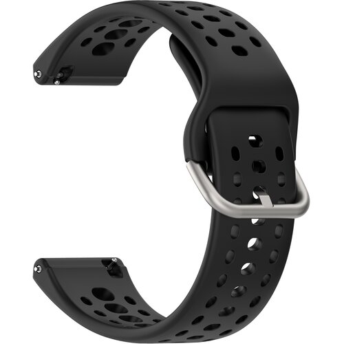 INF Eleganten silikonski pašček za Amazfit Bip6 (A2435) Black, (22148803) Cene