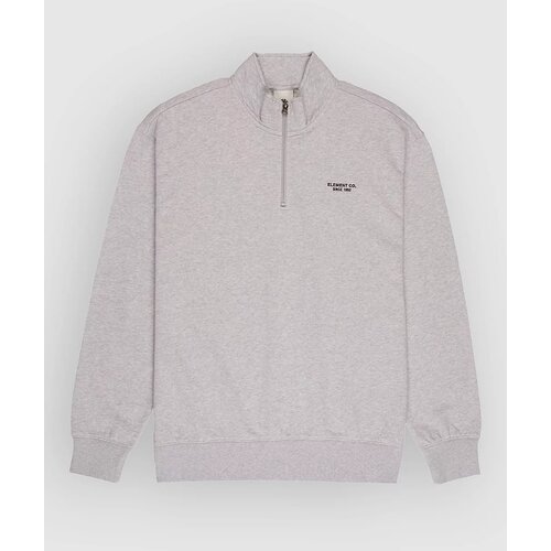 Element Co Emb Quarter Half-Zip Pulover mid grey heather Slike