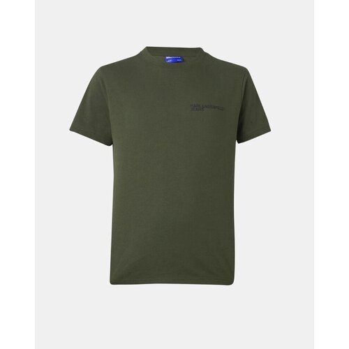 Karl Lagerfeld Majice s kratkimi rokavi A1M17003 Zelena Cene