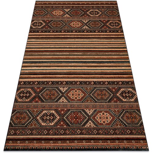 RugsX Preproge Preproga volna KASHQAI 4356 500 etnični oranžna 67x130 cm Rdeča Cene