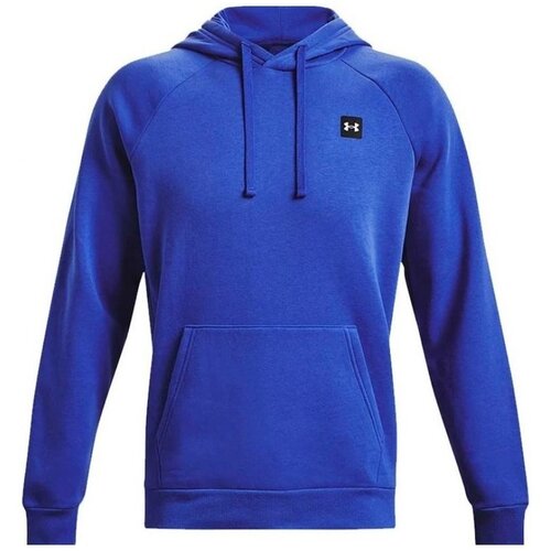 Under Armour Puloverji Rival Fleece Hoodie Modra Slike