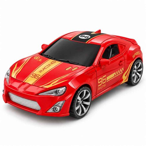  Avto na trenje DIY Puzzle Car &amp;ndash; set za sestavljanje, 4 barve Rdeča Slike