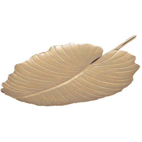 Mauro Ferretti Dekoracija u zlatnoj boji Leaf, 35,5 x 23 cm Cijene
