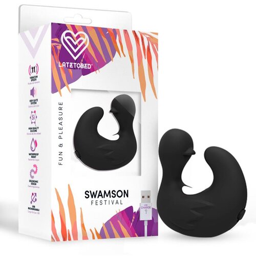 Festival Swamson dedal rackling USB silikonsko črno, (21078176) Cene