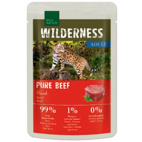 Real Nature Cat Adult govedina 85 g Cene