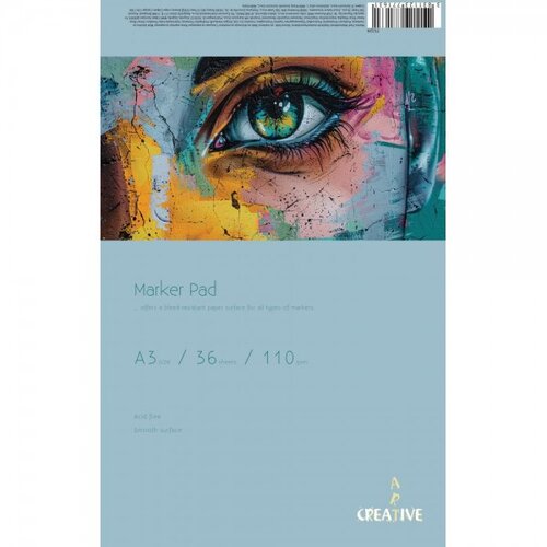 Blok creativeart blok akril a3 36l 110g ( 75329 ) Slike
