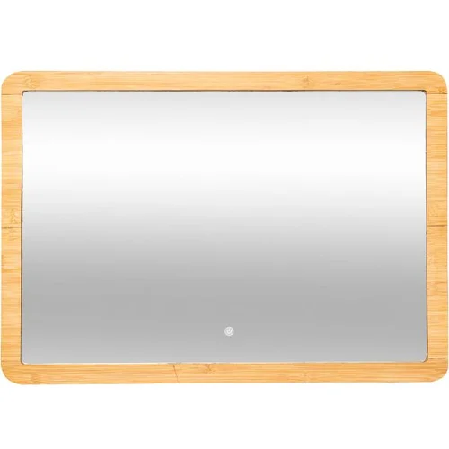 Five ogledalo zidno pravokutno led 47x2.3x66cm bambus