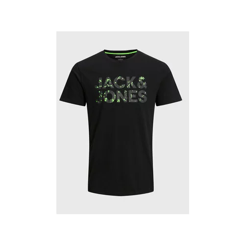 Jack&Jones Junior Majica Neon 12224104 Črna Regular Fit