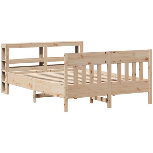 VidaXL Okvir kreveta bez madraca 120 x 190 cm od masivne borovine Slike