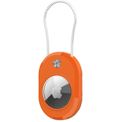 INF Za&scaron;čitni etui za Apple AirTag z jeklenim kablom proti izgubi Orange, (5000264469) Cene