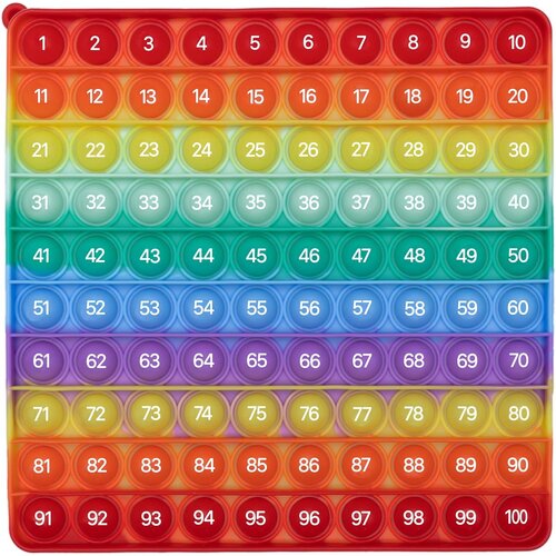 Dardanar Toy Rainbow Hundreds Chart za otroke - igrače za &scaron;tetje - priljubljene igrače za otroke, (21127159) Cene