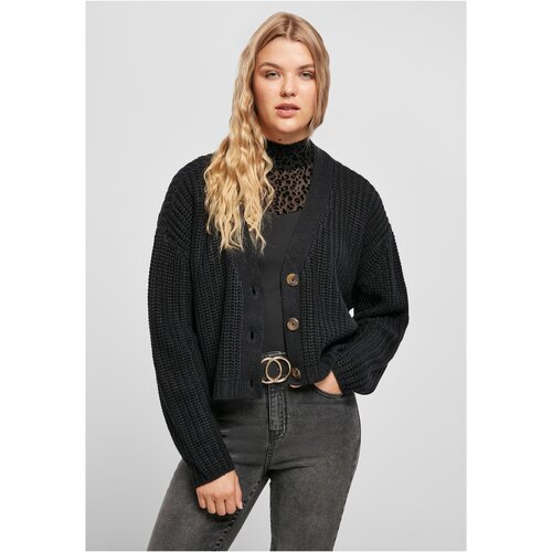 Urban Classics Women's oversized cardigan black Slike