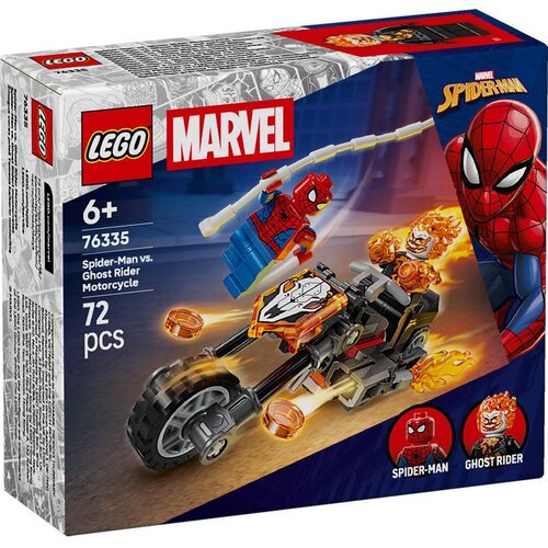 Lego Marvel Spider-Man vs. Ghost Rider Bike 76335 Slike