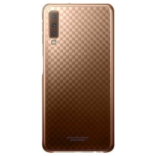 Samsung Gradation (ef-aa750-cfe) zaštitna maska za telefon Galaxy A7 (2018) zlatna Slike