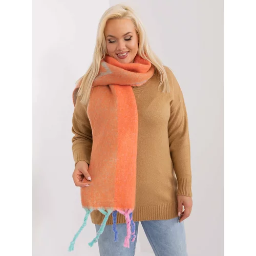 Fashion Hunters Orange women's winter scarf