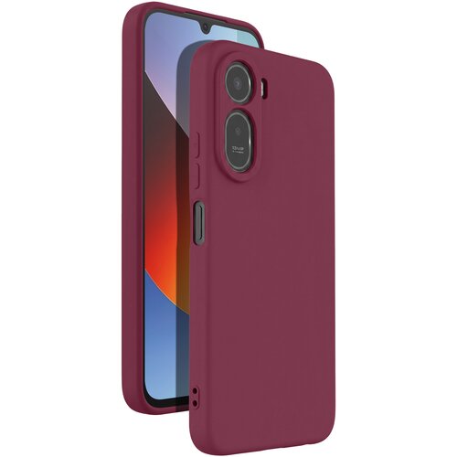 AVIZAR Silikonsko Ohi&scaron;je Soft-Touch za Redmi A7 Pro Serije Fast Cover, Bordo, (5000275273) Cene