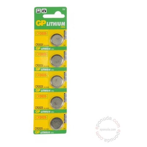 Gp Gumb baterija CR2025, (20430725) Cene