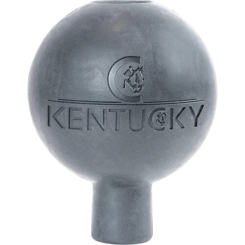 Kentucky Horsewear Gumijasta žoga - Rubber Ball Protection Wall &amp;amp; Lead, S, 11.5 cm - grey Slike