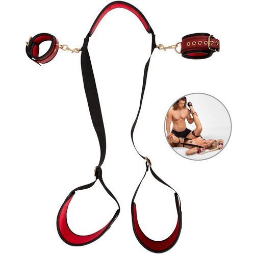 Bad Kitty Neck/Thigh Restraint Set 5006627 Black Slike