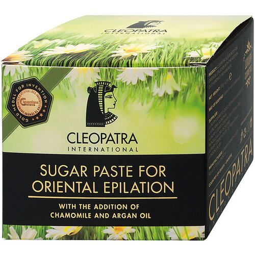CLEOPATRA šećerna pasta za depilaciju sa kamilicom i arganovim uljem, 120 gr Cene
