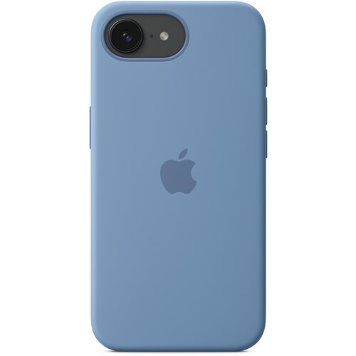 Apple iPhone 16e Silicone Case Winter Blue, (21755754) Cene