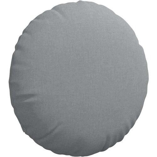  Jastučići za sjedenje 2 pcs Svijetlo siva &amp;Oslash;50 x 19 cm tkanina Slike