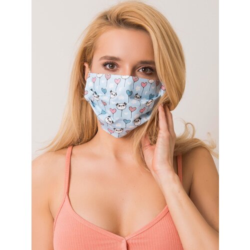 Fashion Hunters Light blue face mask Slike