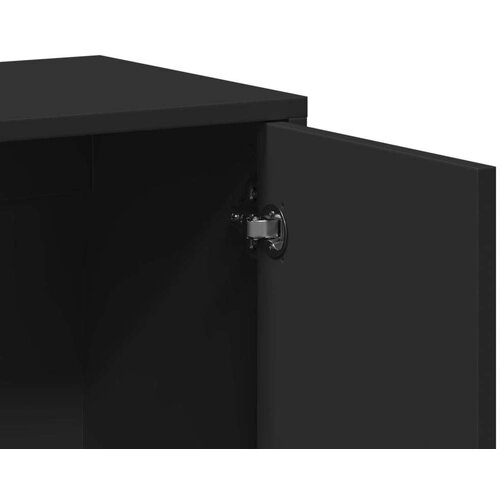 vidaXL Komoda 2 kom crna 60 x 31 x 70 cm od konstruiranog drva Cene