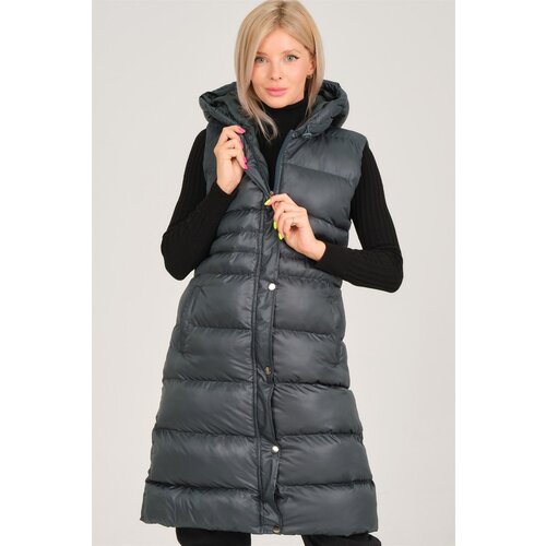 Dewberry Z6757 LADIES VEST-GREEN Cene