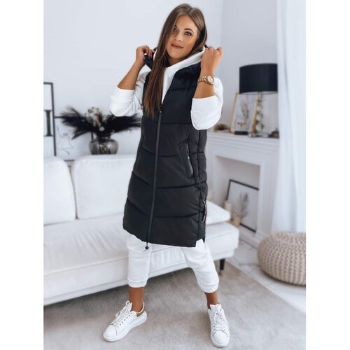 DStreet Quilted women&amp;#039;s vest BALTIS black TY3223 Slike