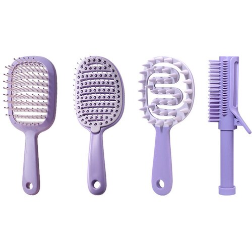 INF &Scaron;tiridelni set za oblikovanje in razčesavanje las sivke Purple, (5000249354) Cene