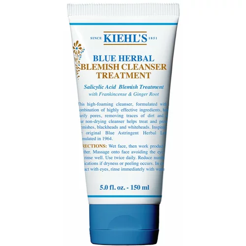 Kiehls Blue Herbal Gel Cleanser čistilni gel za problematično kožo za ženske 150 ml