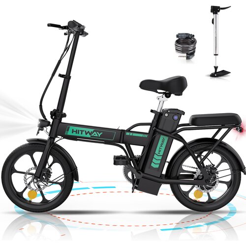 HITWAY BK5 električno kolo, baterija 250W/36V/8,4Ah, mestno kolo, zložljivo, doseg 35-70km, kolo za odrasle primerno za moške in ženske, (21282392) Cene