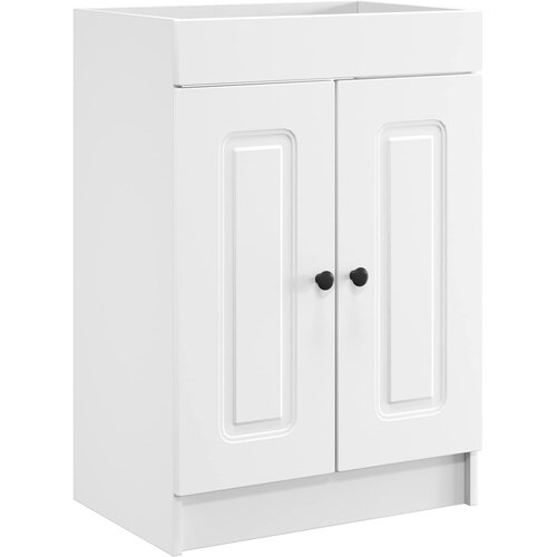 vidaXL Omarica pod umivalnikom Bela 78,5 x 37,5 x 81 cm Inženirski les, (5000245883) Cene