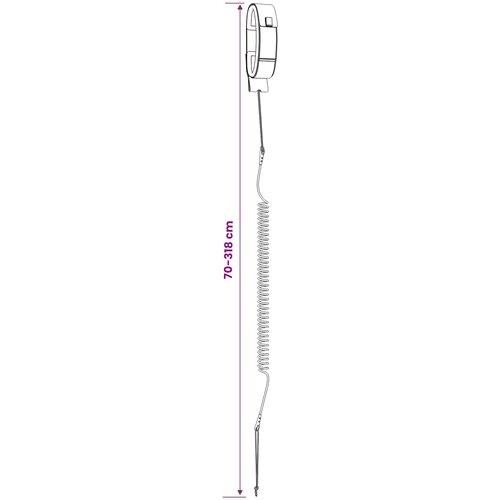 SUP Leash 318 cm Slike